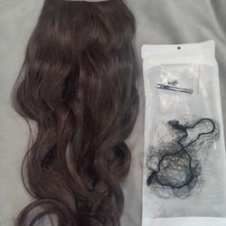 Dark Brown Wavy Hair extensions