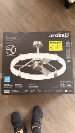 Lámpara y ventilator de techo  nuevo