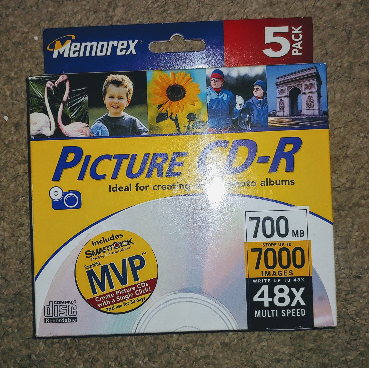 Memorex (5pk) Picture Cd-R digital photo albums