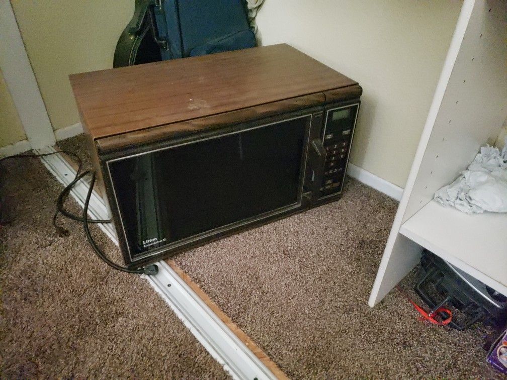 Vintage Microwave Oven Litton Works