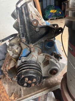 Chevy 350 Block With Heads