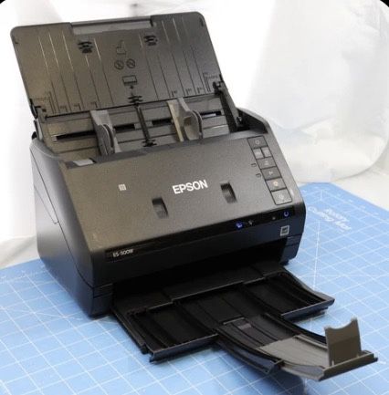 Epson ES-500W Wireless Duplex Document Scanner w/ Epson AC Adapter