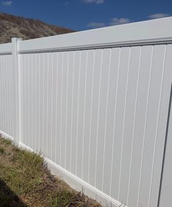 6ft ×8ft white Vinyl Privacy Fence Panels
