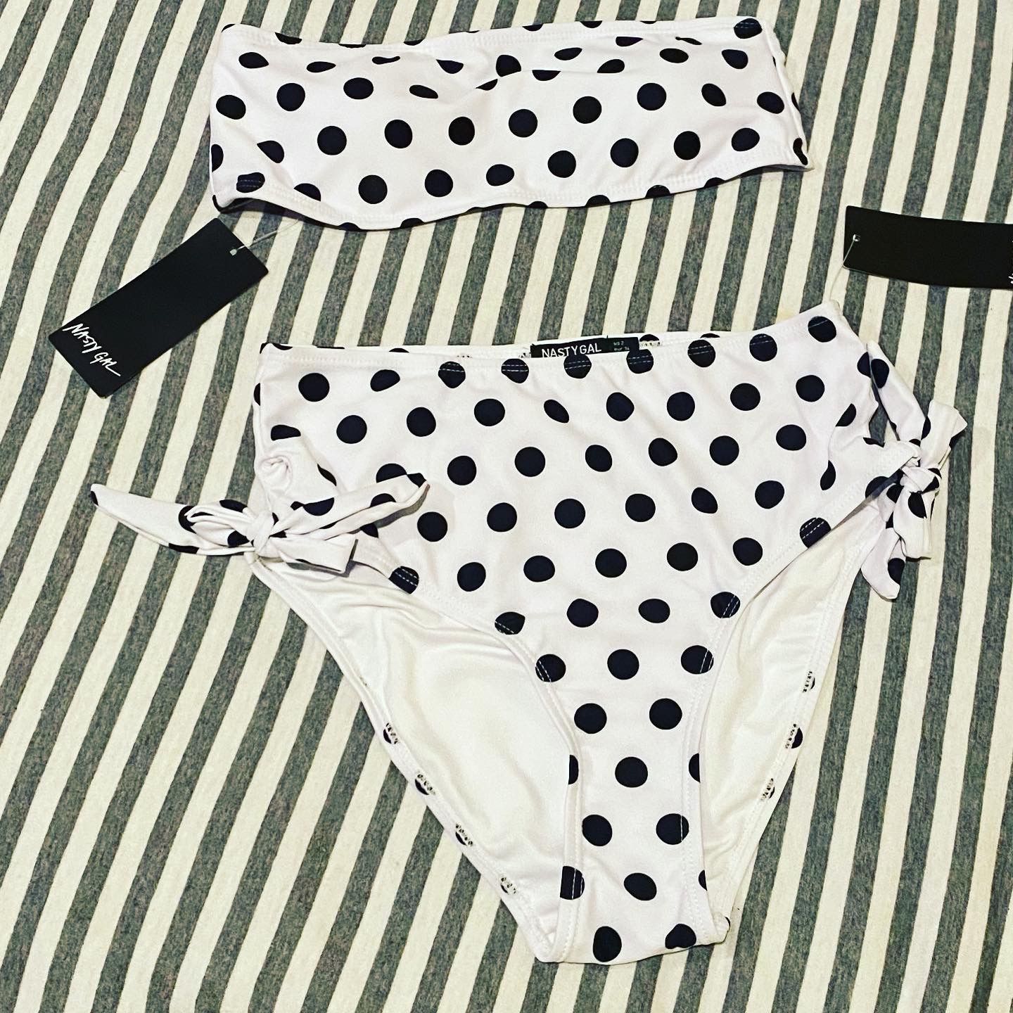 New! Polka Dot Bikini Set