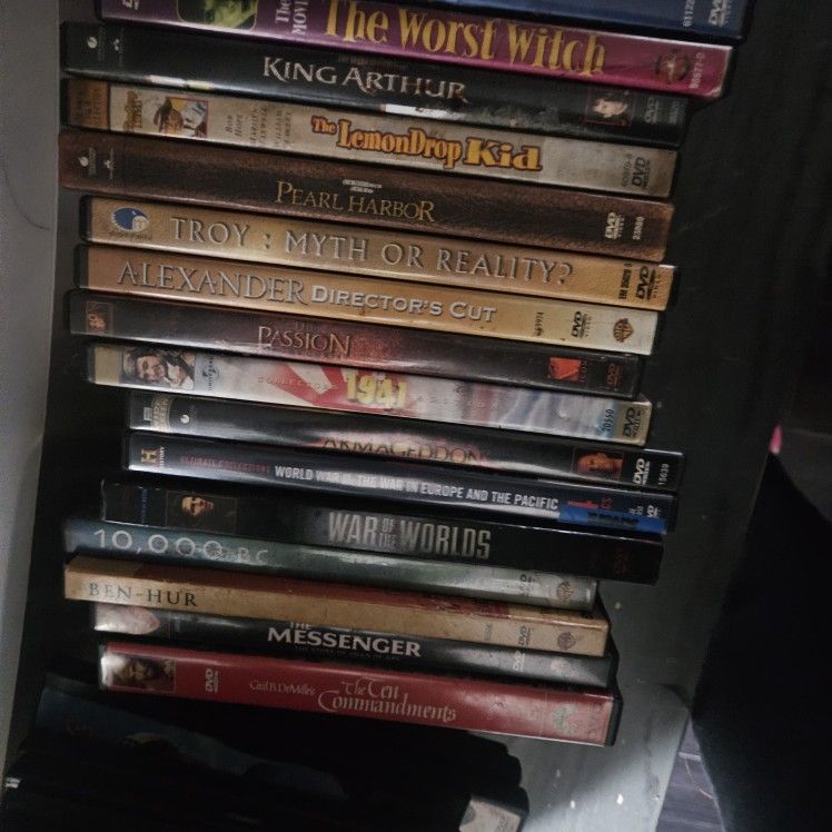 Family Movies Bundle Bag Dvds