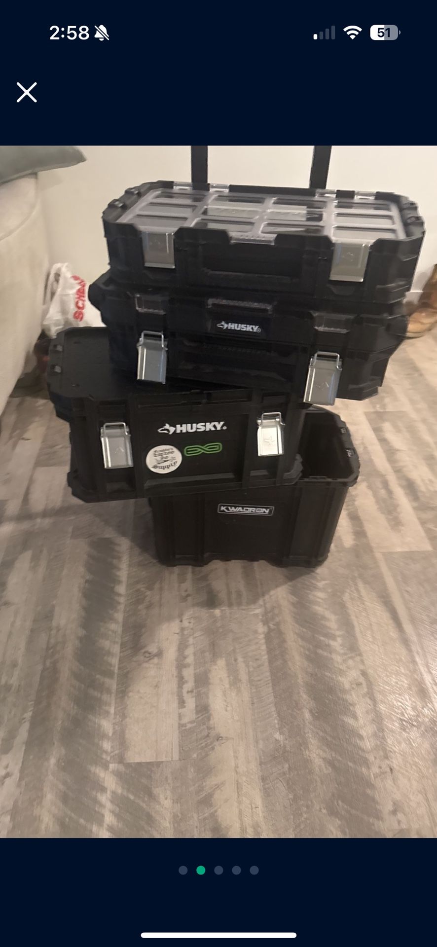 Husky Tool Box