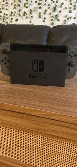 Nintendo Switch Console with Gray Joy-Cons