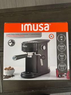Cafeteria para espresso y capuchino