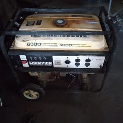 6000w Champion Generator
