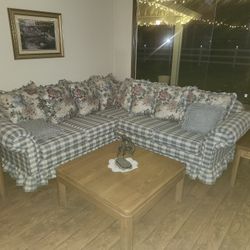 Formal Sectional Couch.  Hardly Ever Used