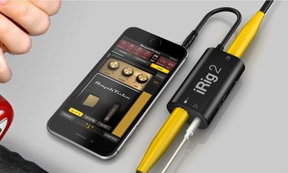 iRig 2 • Analog guitar interface for iOS and Mac