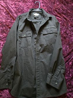 Harley Davidson Long Sleeve Button Up