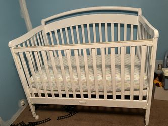 Crib And Mattress