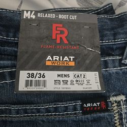💯ARIAT🔥FR work pants size 38X36