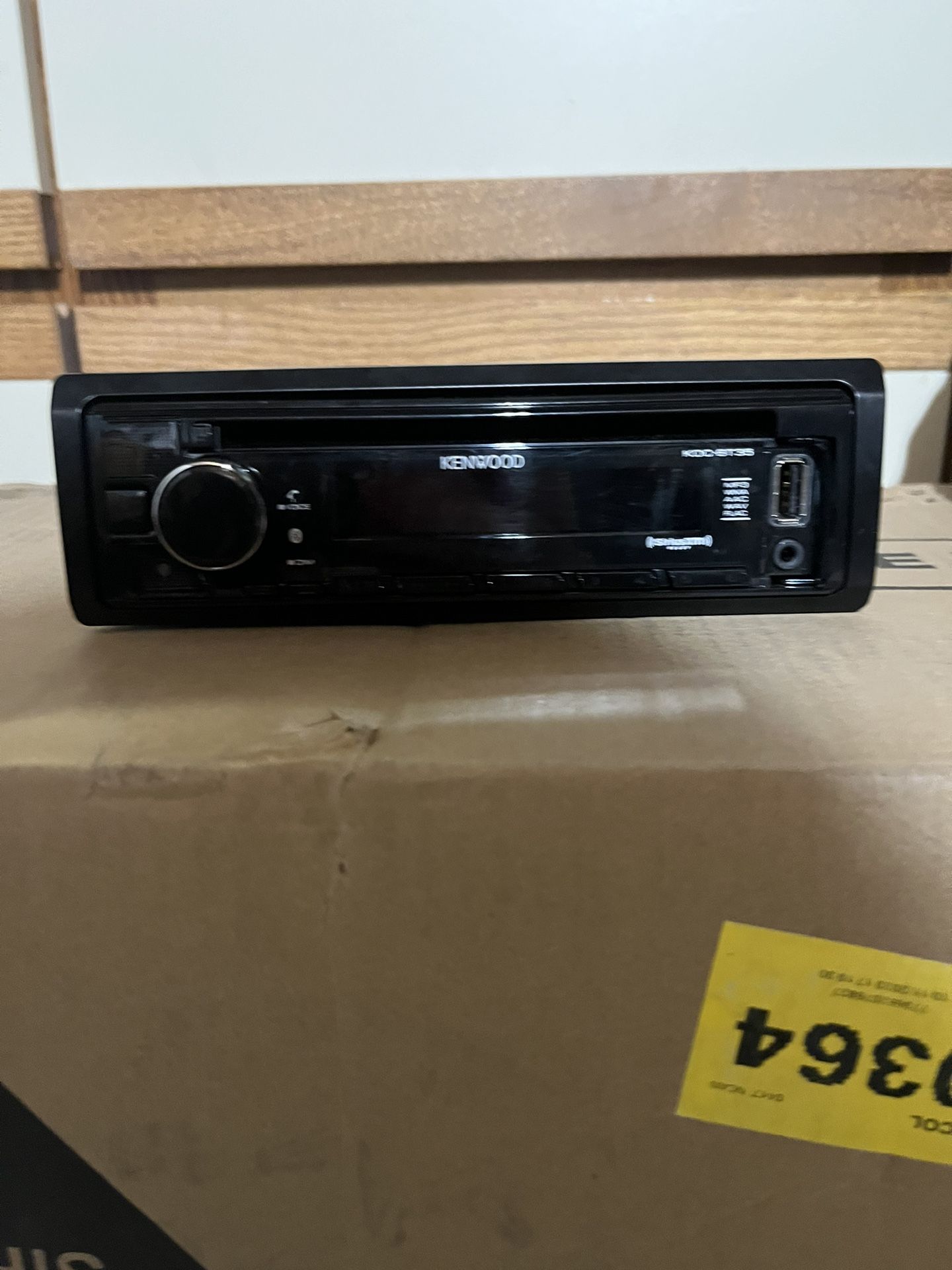 Kenwood KDC Bt35 With Kicker Kxm400.2 Amplifier With Boston 10in Subwoofer