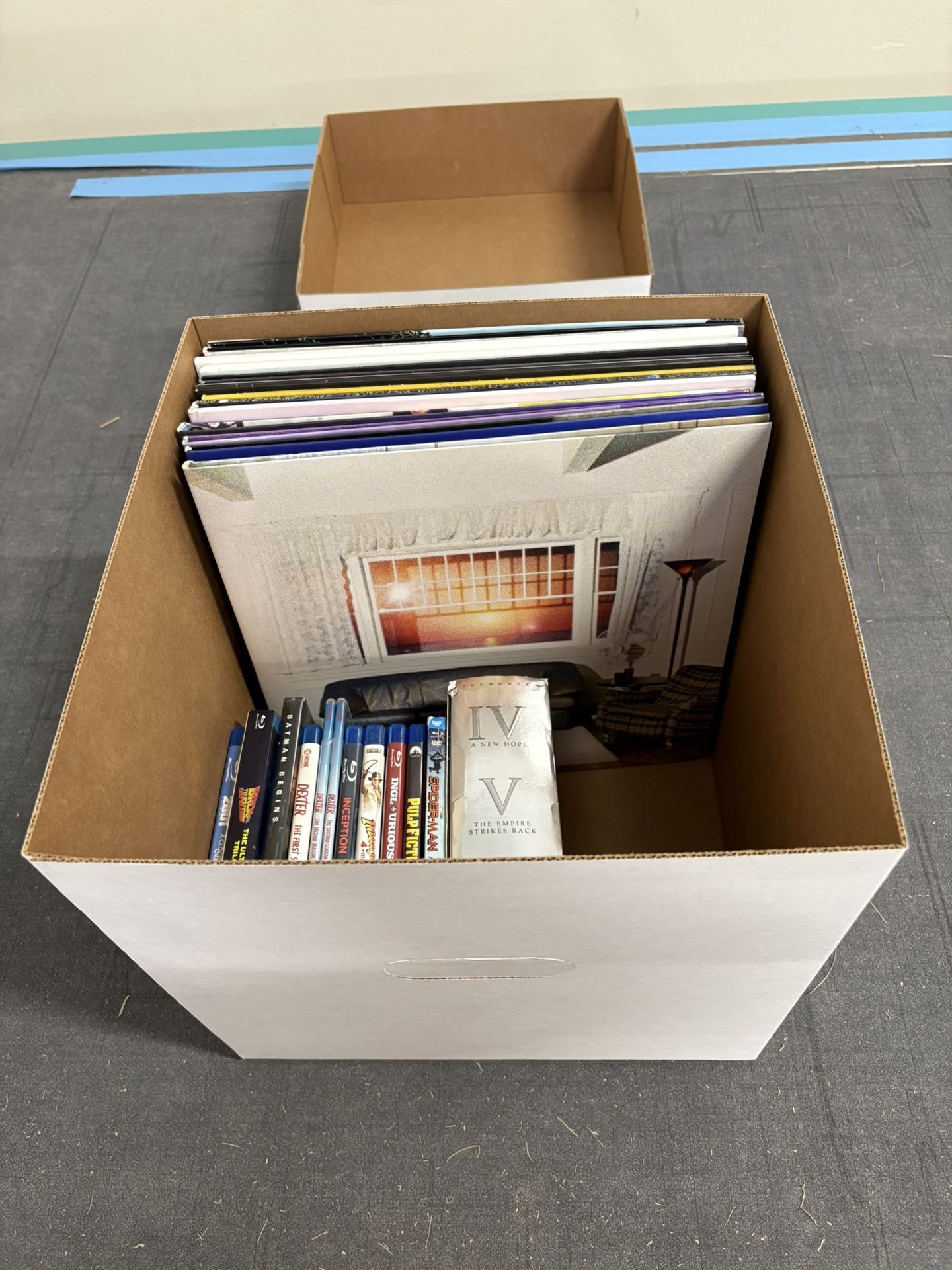 Vinyl Record Storage Box