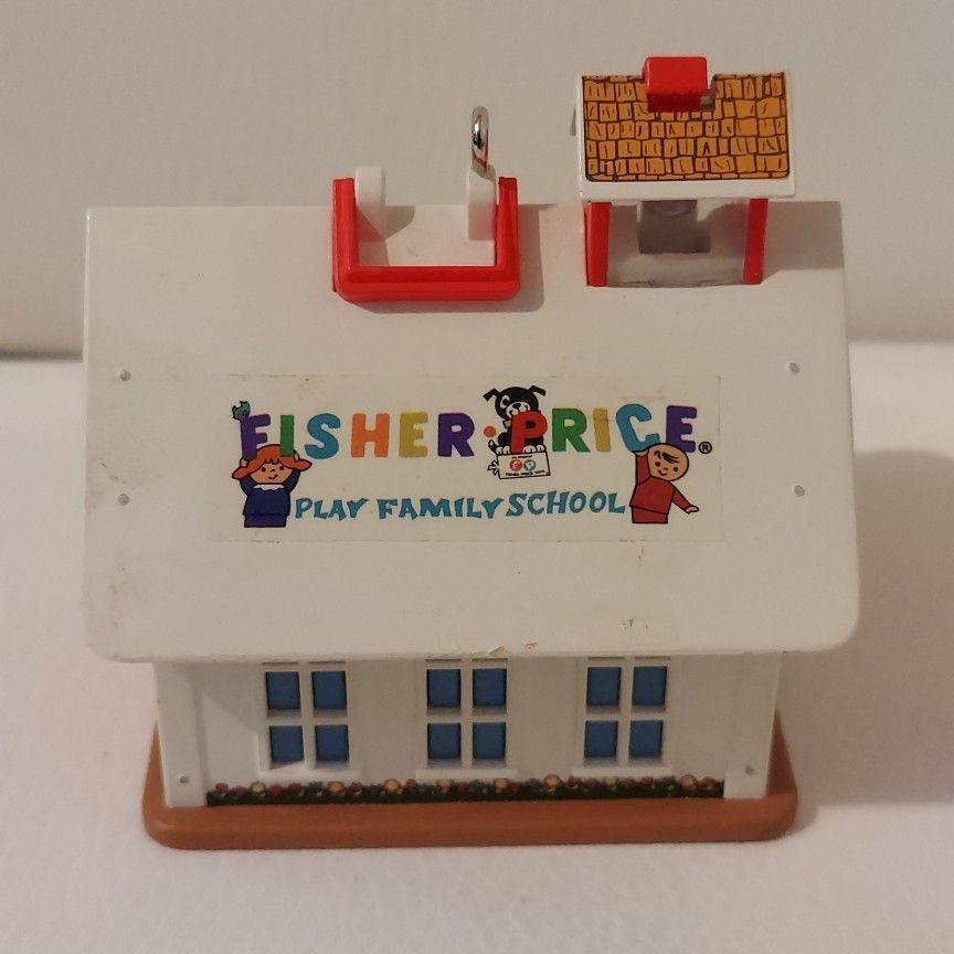 Hallmark 2010 Fisher Price Play Family School Keepsake Christmas Ornament