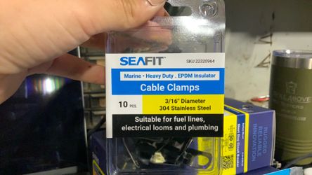 SEAFIT CABLE CLAMPS 10 PCS