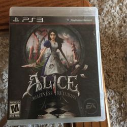 PS3 Alice Madness Return 