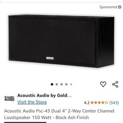 Acoustic Audio Speaker