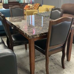 4 Chair Dining Set Table And Chairs 