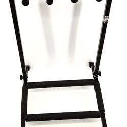 Guitar Stand- Rok-It RI-GTR-RACK3 Collapsible Folding Guitar Rack for 3 Acoustic or Electric Guitars
