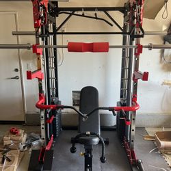 💥Free Delivery💥 Complete Smith Machine Bundle 💪💪