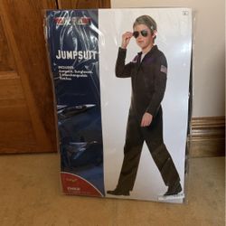 Halloween - TopGun Maverick Jumpsuit, Sunglasses And 2 Patches 