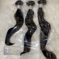 🛍️ 14-16-18” 100% Human Hair Extensions Straight Texture $115