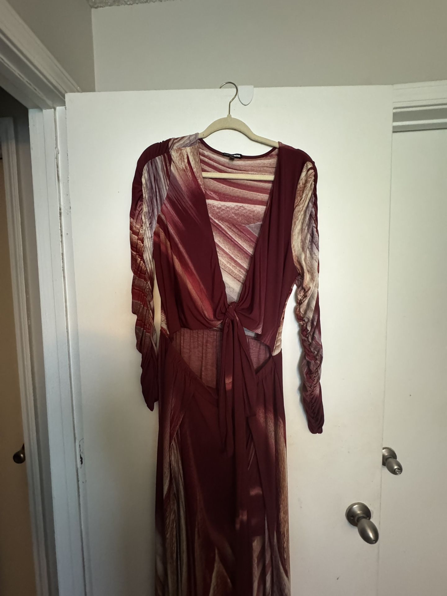 Red Stylish Jumpsuit