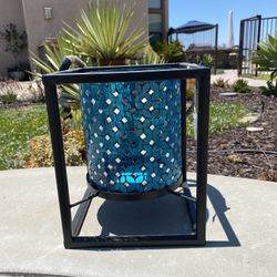 Set Of 2 Lg Candle Holders