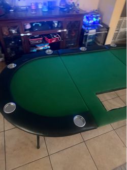 Poker table