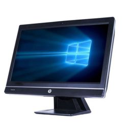 Pro Grade HP 20" All In One PC Intel Duo Core 8 GB RAM 500 GB HD 1080P LCD Webcam Wi-Fi & BT Wireless Windows Professional OS 