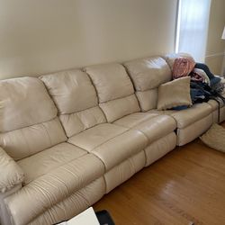 Long Beige Couch