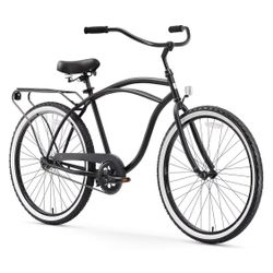 Newly Assembled Single Speed Beach Cruiser Bike with Coaster Brake