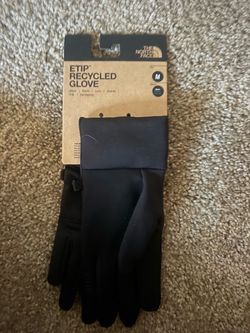 New The North Face Etip Recycled Gloves – Black – Medium