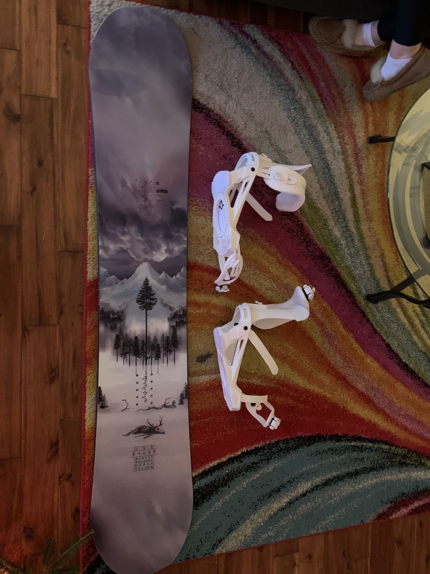 Nitro Volcolm X beast 2019 Snowboard. 155cm