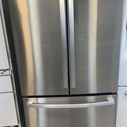 GE 36” 3-door Stainless Steel Refrigerator 