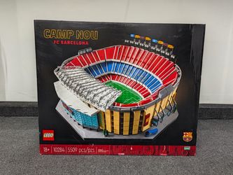 LEGO Icons Camp Nou FC Barcelona 10284 – New Factory Sealed – Retired