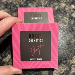 NEW BOSSY COSMETICS BOSS BY NATURE BUTTERY BLUSH IN GRIT $10!!