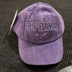 Supreme Nike Arc Corduroy 6-Panel (Purple) NEW