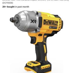 DEWALT 20V MAX Cordless Impact Wrench, 1/2 in. 