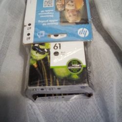 Genuine HP 61 Black Ink Twin Packs 4 Sealed!