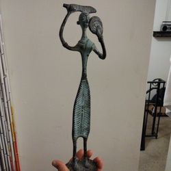 Antique Bronze Brass Statue