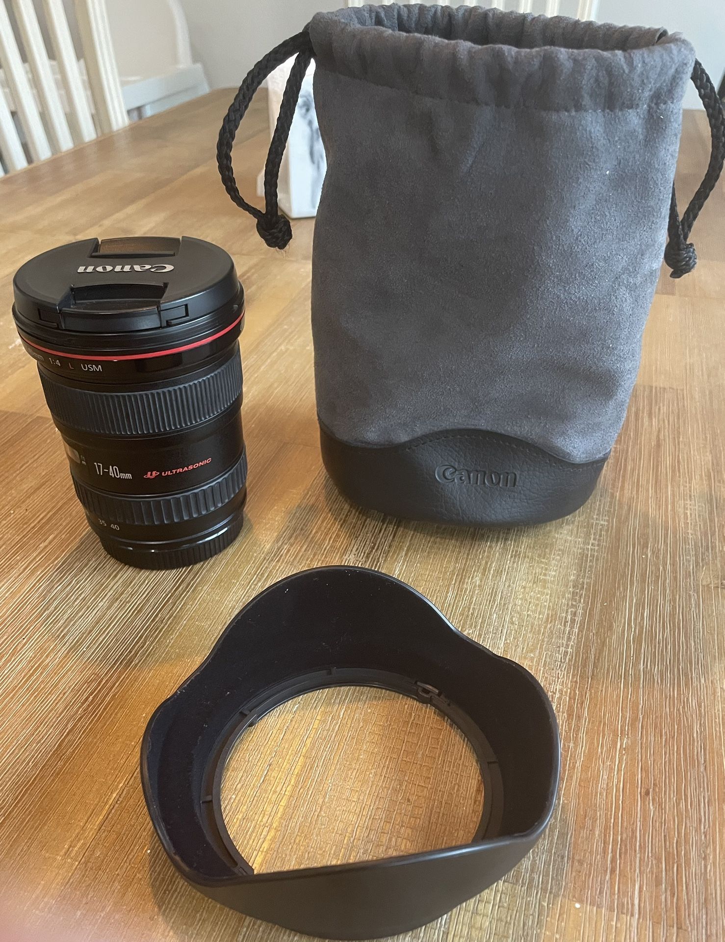 Canon 17-40mm Wide Angle Camera Lens