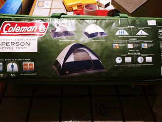 Coleman 6-person Picton tent with carry bag 10.5'x9.5' brand new