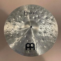 Meinl 18” Byzance Extra Thin Hammered Crash Cymbal