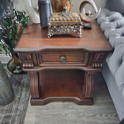 Ashley Entry Table And End Tables 