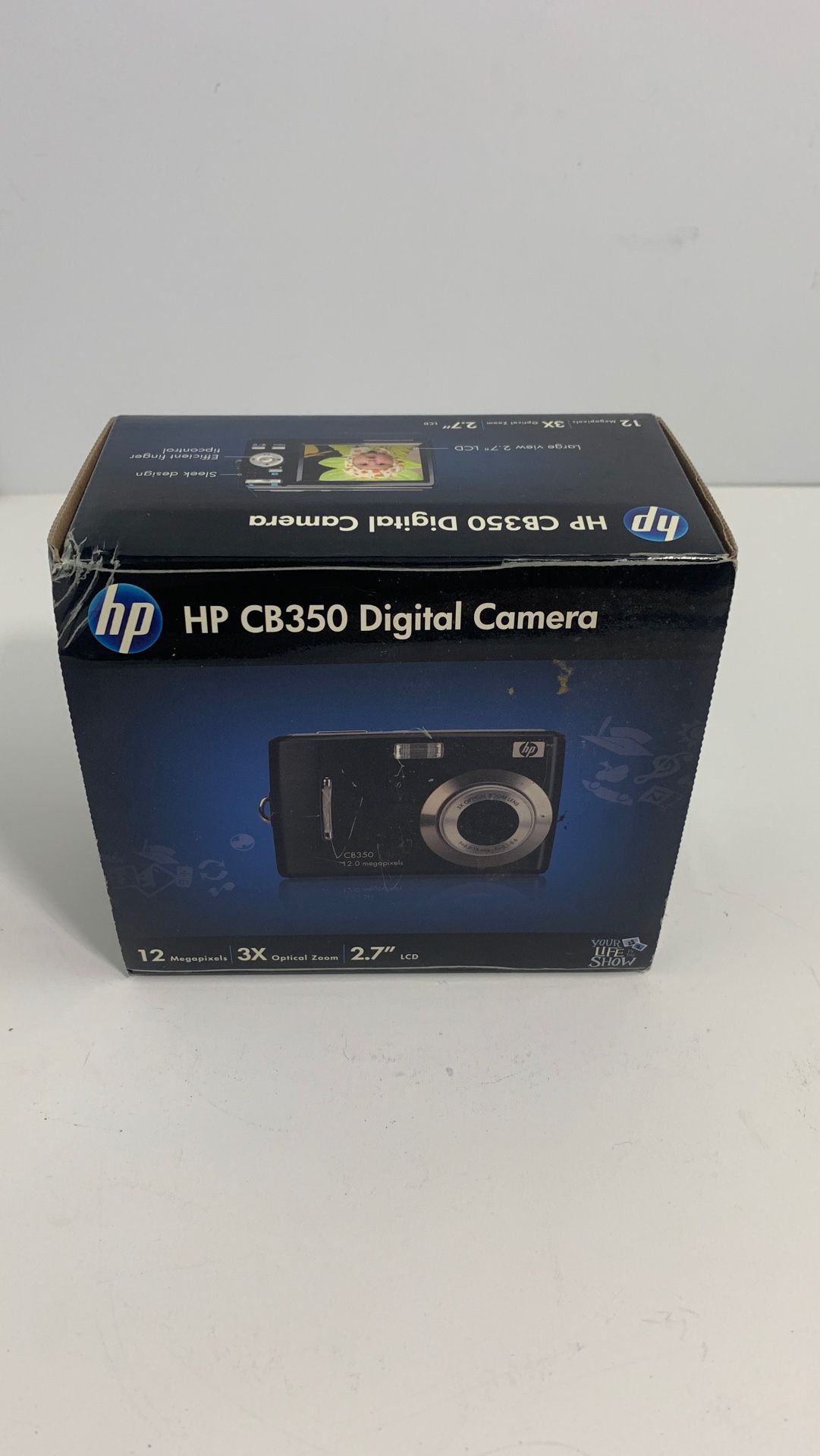 HP CB350 Digital Camera Red (12MP x3 zoom, 2.7" LCD NEW