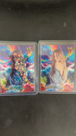 Sydney Sweeney Holographic Trading Cards /100 Lot of 2